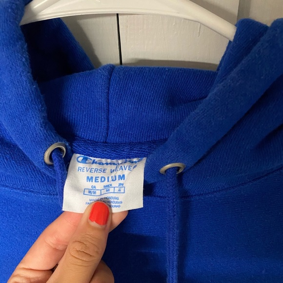 Blue Champion hoodie - Picture 4 of 4